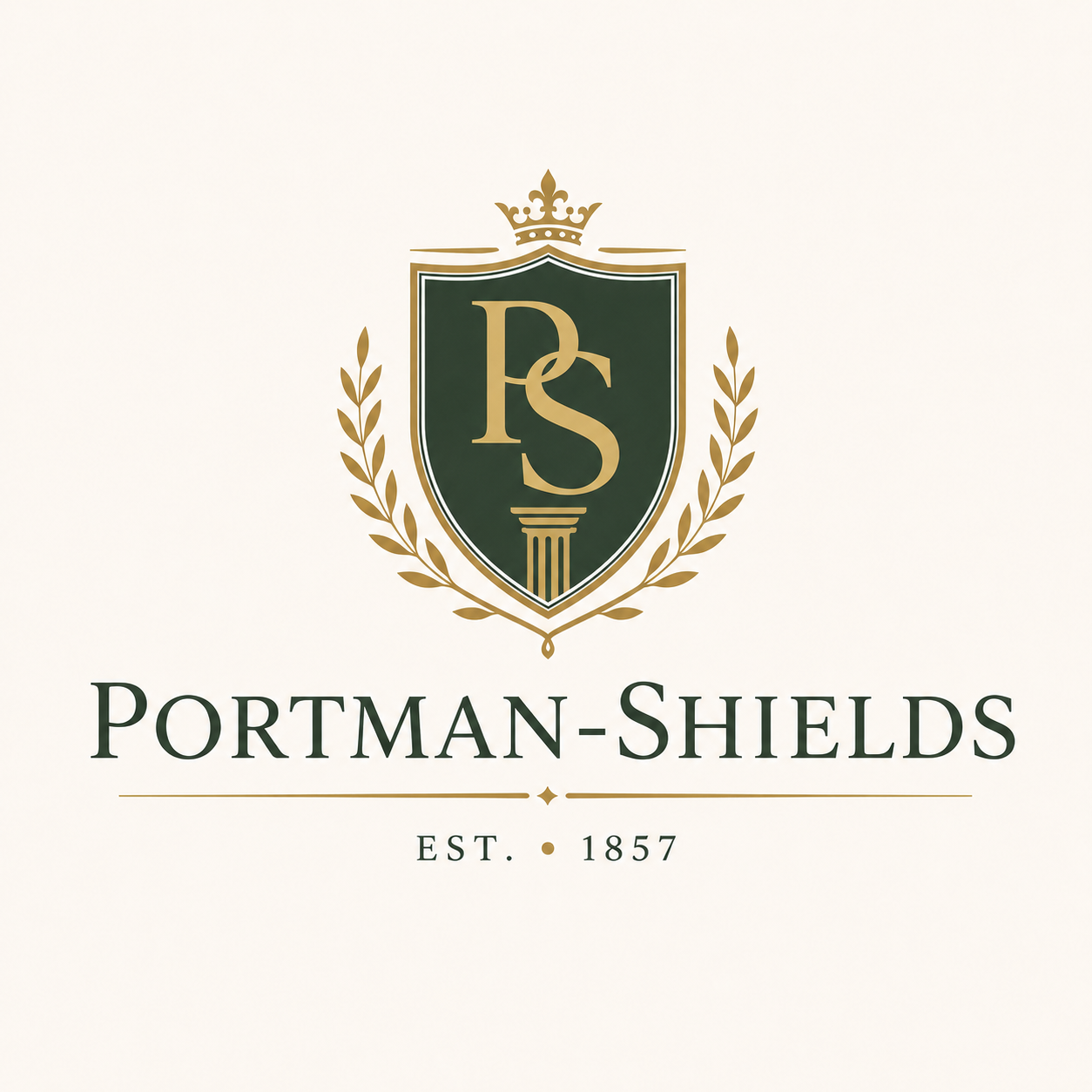 Portman-Shields crest